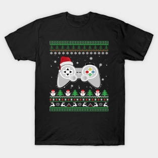 christmas 2023 - gamer ugly christmas 2023 T-Shirt